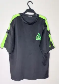 ​【ACDC RAG】渦雷 Tシャツ サイバー ネオグリーン フリーサイズのサムネイル