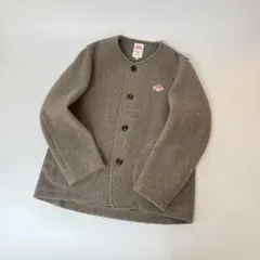 DANTON size40 ダントン ウール モッサ カラーレスジャケット