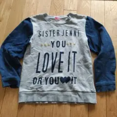 SISTER JENNI トレーナー グレー・ネイビー