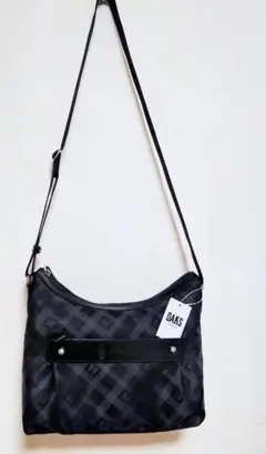 新品未使用!!英国王室御用達ブランド DAKSダックス ナイロンショルダーバッグ