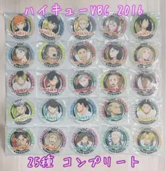 ハイキュー‼︎ アクリルバッジコレクション2016Ver．全25種 コンプリート JUMP SHOP限定 ハイキュー アクリルバッジコレクション 名場面