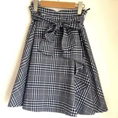 PROPORTION BODY DRESSING チェック柄 フレアスカート 2のサムネイル