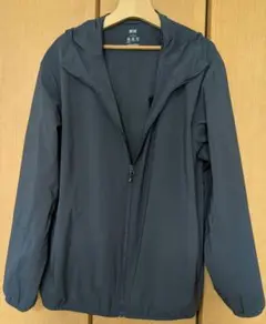 UNIQLO　ポケッタブルUVカットパーカ　NANODESIGN　ネイビー