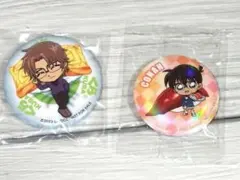 名探偵コナン /  缶バッジ 2種類 / ハロウィンの花嫁 / 黒鉄の魚影　他