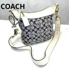 COACH コーチ ショルダーバッグ シグネチャーキャンバス F10403
