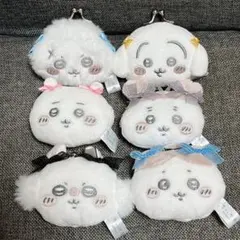 ちいかわ ミニがま口ポーチ リボン プライズ品