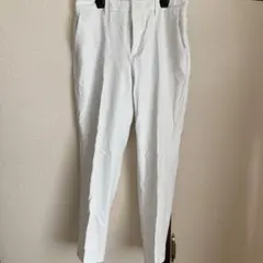 ユニクロ　ホワイト カジュアルパンツ