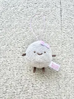 すみっコぐらし 天使なえびてん ちびマスコット ほこり　キーホルダー