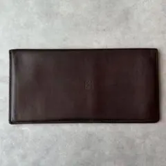 LOEWE アナグラム　二つ折り長財布 札入れ カード入れ IDウインドウ　茶のサムネイル