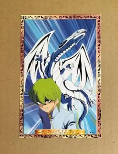 遊戯王　初期　ポストカード　当時物　海馬瀬人　ブルーアイズホワイトドラゴン