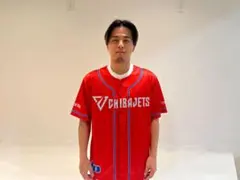 千葉ジェッツ　来場者特典　ベースボールシャツ