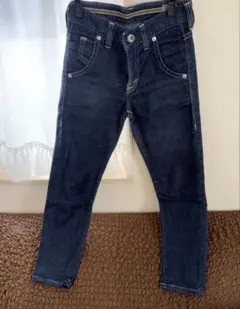 EDWIN ダークブルー ストレートデニム