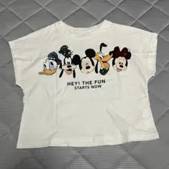 ディズニー　スパンコールTシャツ ZARA11-12サイズ152㎝　大人もOK
