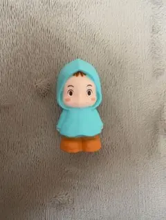 ジブリ 指人形 ソフビ となりのトトロ 雨の日 メイ 雨合羽 フィギュア