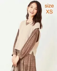 anysis ケーブル ベストニットベスト