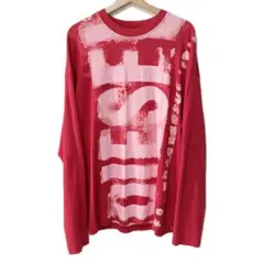 DIESEL ディーゼル　ロングスリーブ ロンt 長袖　ロゴ　tシャツ