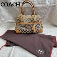 COACH シグネーチャー　Y2K mini boston handbag