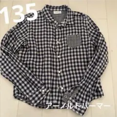 ☆美品☆アーノルドパーマー　チェックシャツ　135