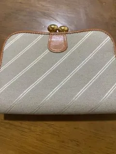 資生堂 ストライプデザイン コインケース がま口　新品未使用品