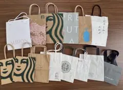 スタバ 多様なデザイン 紙袋セット 14点 まとめ売り