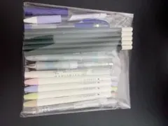 CLICKARTパステルマーカー 4本セットとシャーペン2本とマーカー1本➕特典