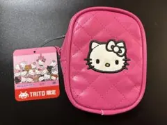 タイトー限定　キティ　刺繍　キルティング　ポーチ　プライズ