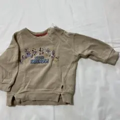 綿コットン100% キッズトレーナー80