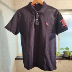 BLACK LABEL BURBERRY ネイビー ポロシャツ サイズ3