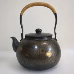 時代物 朝鮮 砂張 飯次 やんぽ 菓子器 金属工芸 蓋物 容器 茶道具 美術
