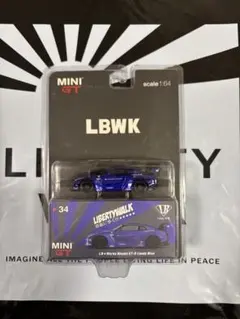 MINIGT 34 LB★WORKS GT-R R35 Candy Blue