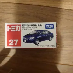 トミカ No.27 トヨタ カローラ アクシオのサムネイル