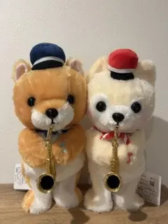 豆しば三兄弟 うきうきマーチギミック 〜豆太郎 &さすけ〜　2個セット