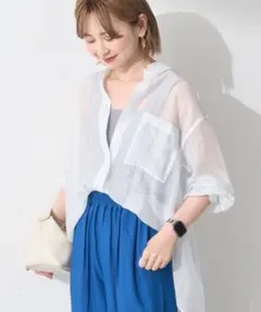 AMERICAN HOLIC バックタックシアーシャツ　L