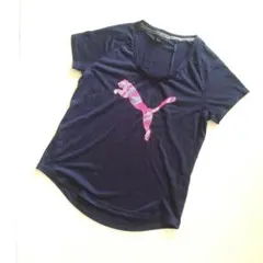 プーマ　Tシャツ　ネイビー