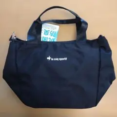 le coq sportif ブラックショルダーバッグ