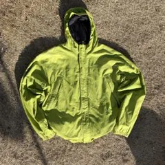 TIMBERLAND グリーン ナイロンジャケット　アウトドア　テック系