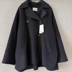新品☆IENA スーパー160ダブルフェイスショートコート イエナ グレー