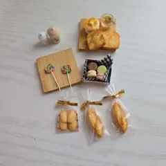 ミニチュア　パン　マカロン