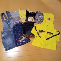 女のコ　140cm　SisterJenni他 春夏洋服８点まとめ売り！
