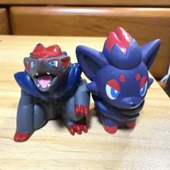 【ポケモンキッズ】ゾロア ゾロアーク 指人形 2体セット