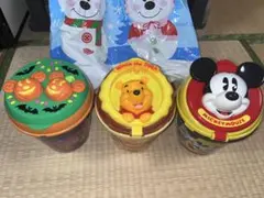 ミッキー・ウィニー・ザ・プー バケツ 3個セット