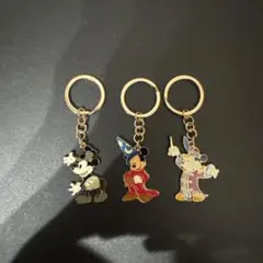 ディズニーリゾート ミッキー キーホルダー 3点セットのサムネイル