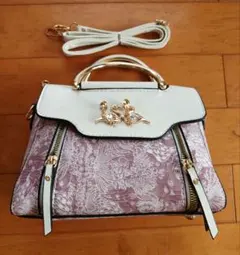 ベ*ド様 COACH バタフライ柄 2way ショルダーバッグ - メルカリ