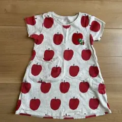 【graniph】はらぺこあおむし 半袖ワンピース 110cm