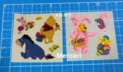 270. ディズニー　くまのプーさん　イースター　2コマセット