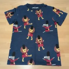 NEXT　ネクスト　半袖　Tシャツ　120　ネイビー　動物柄のサムネイル
