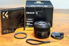 【美品】Nikon NIKKOR Z 40mm f/2 レンズプロテクター付きのサムネイル