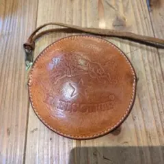 LA BISONTE レザー コインケース ブラウン