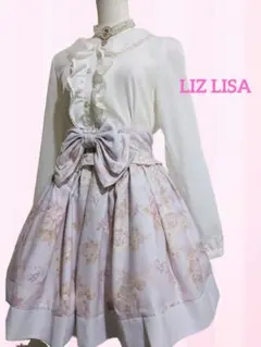 LIZ LISA ビックリボン スカート バレエコア 姫ギャル 姫ロリ 姫カジ