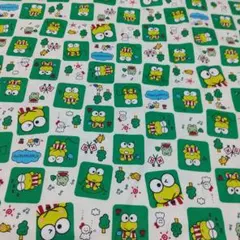 サンリオ けろけろけろっぴ オックス生地110×50cm2018年製/コマG